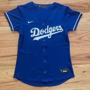 Women’s Cut LA Dodgers Baseball Jersey